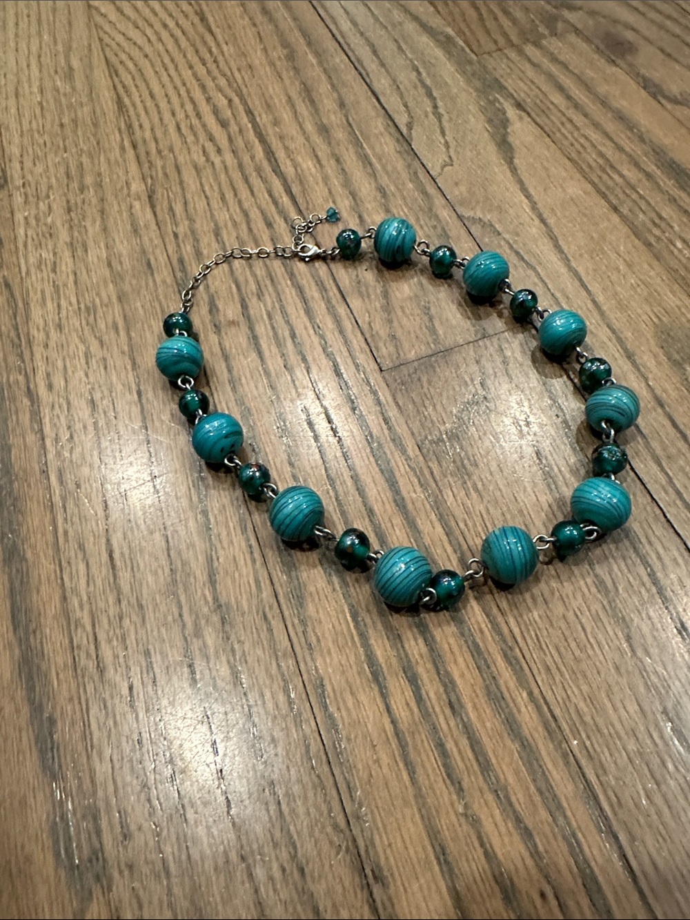 Turquoise Beaded Necklace - Women Jewelry